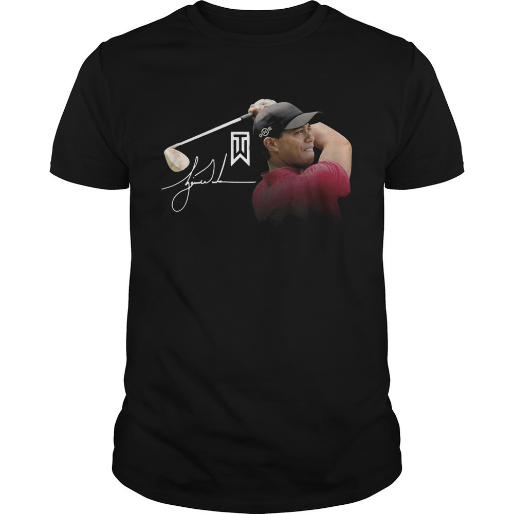 Tiger Woods Master Golf Signature Shirt